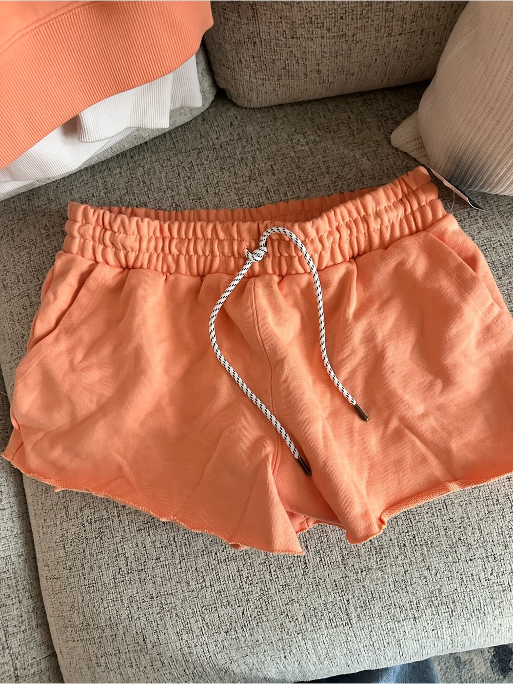 Parke x Target Women's orange Drawstring Lounge Shorts